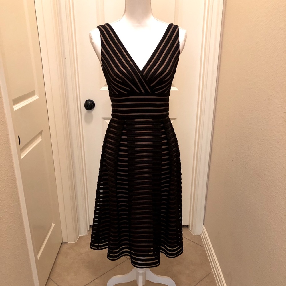 NWT White House Black Market Black Party Dress